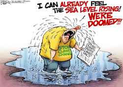 CLIMATE TEARS by Nate Beeler