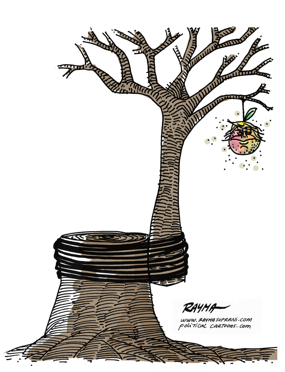  CLIMATE TRUMP TREE by Rayma Suprani