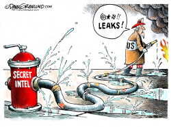 US INTEL LEAKS by Dave Granlund