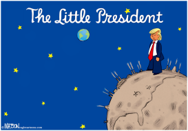 THE LITTLE PRESIDENT by RJ Matson