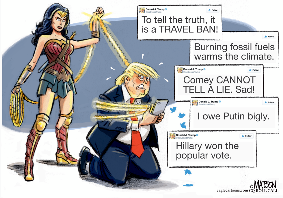  THE GOLDEN LASSO OF TRUTH by RJ Matson