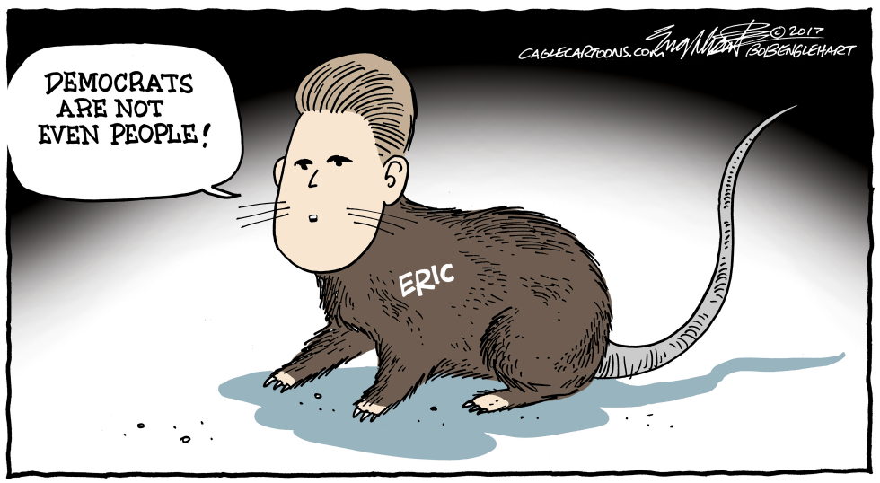  ERIC TRUMP by Bob Englehart