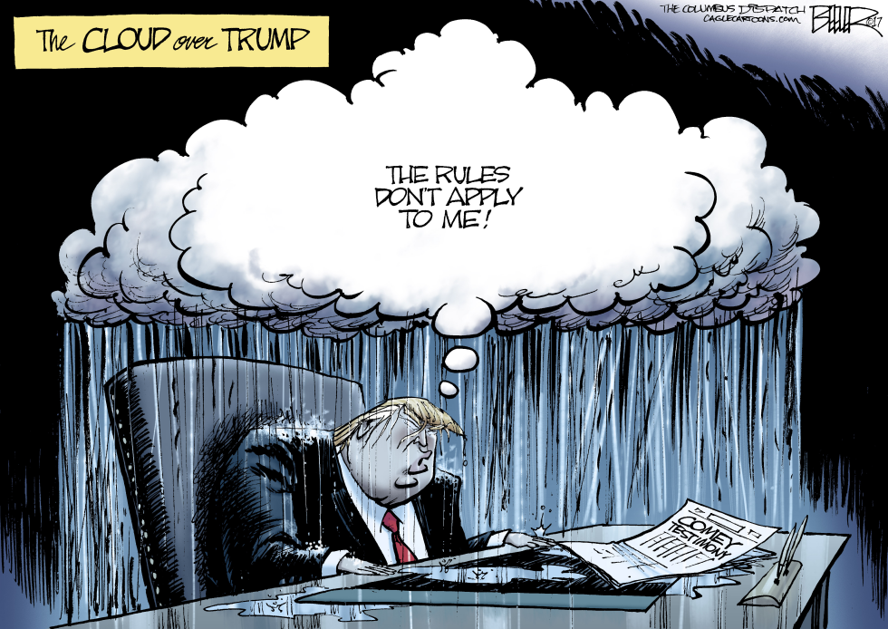  TRUMP CLOUD by Nate Beeler