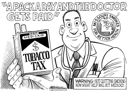 NEW MISSOURI TOBACCO TAX FOR MEDICAID by RJ Matson