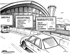 AIRLINE DEPARTURES by RJ Matson