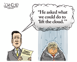 COMEY'S CLOUD by John Cole