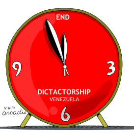 VENEZUELAN DICTATORSHIP IS ENDING by Arcadio Esquivel