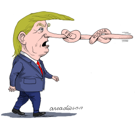 TRUMP RUSSIA AND FBI by Arcadio Esquivel