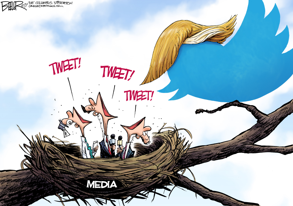  TWEETY BIRDS by Nate Beeler