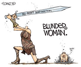 BLUNDER WOMAN by John Cole