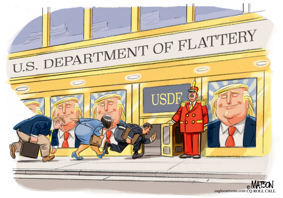  US DEPARTMENT OF FLATTERY by RJ Matson