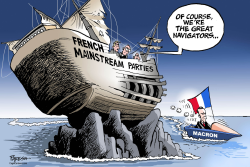 FRENCH MAINSTREAM PARTIES by Paresh Nath