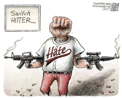 POLITICAL SHOOTINGS by Adam Zyglis