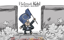 RIP HELMUT KOHL by Martin Sutovec