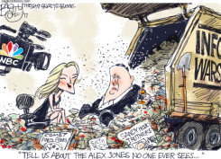 ALEX JONES by Pat Bagley