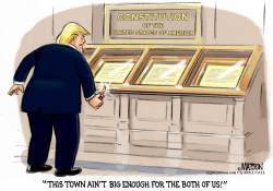 TRUMP VERSUS CONSTITUTION by RJ Matson