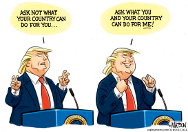 DONALD JFK TRUMP by RJ Matson