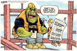 HATE by Rick McKee