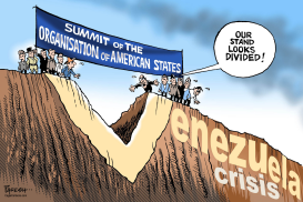 AMERICAS SUMMIT ON VENEZUELA by Paresh Nath