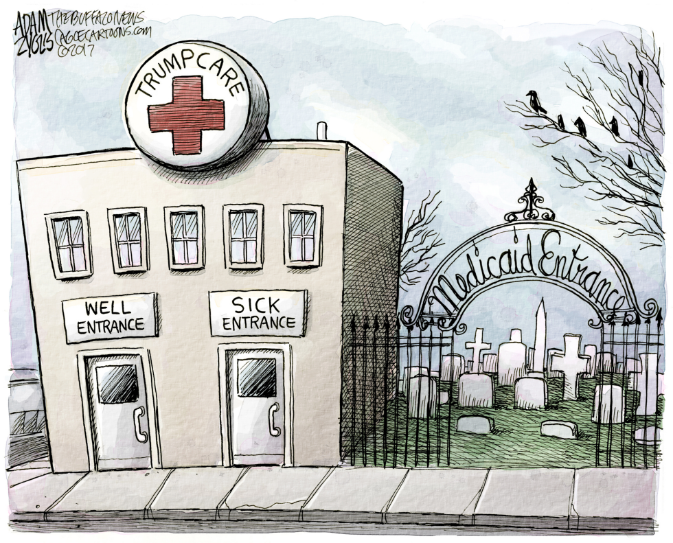  MEDICAID CUTS by Adam Zyglis