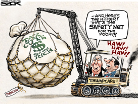 TRUMPCARE GOODIES by Steve Sack