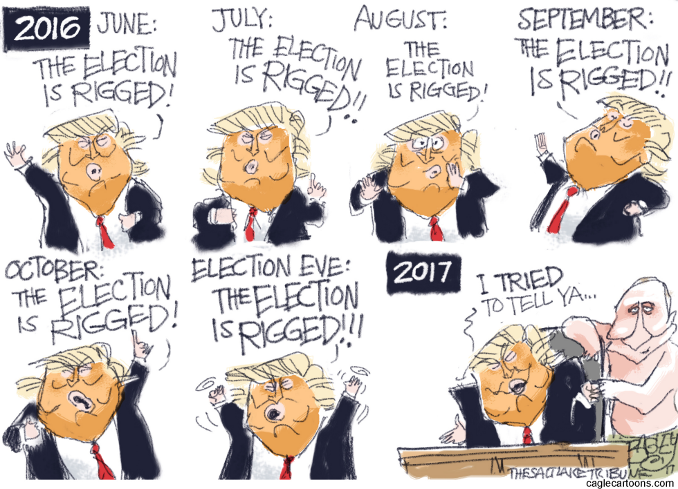  RIGGED ELECTION by Pat Bagley