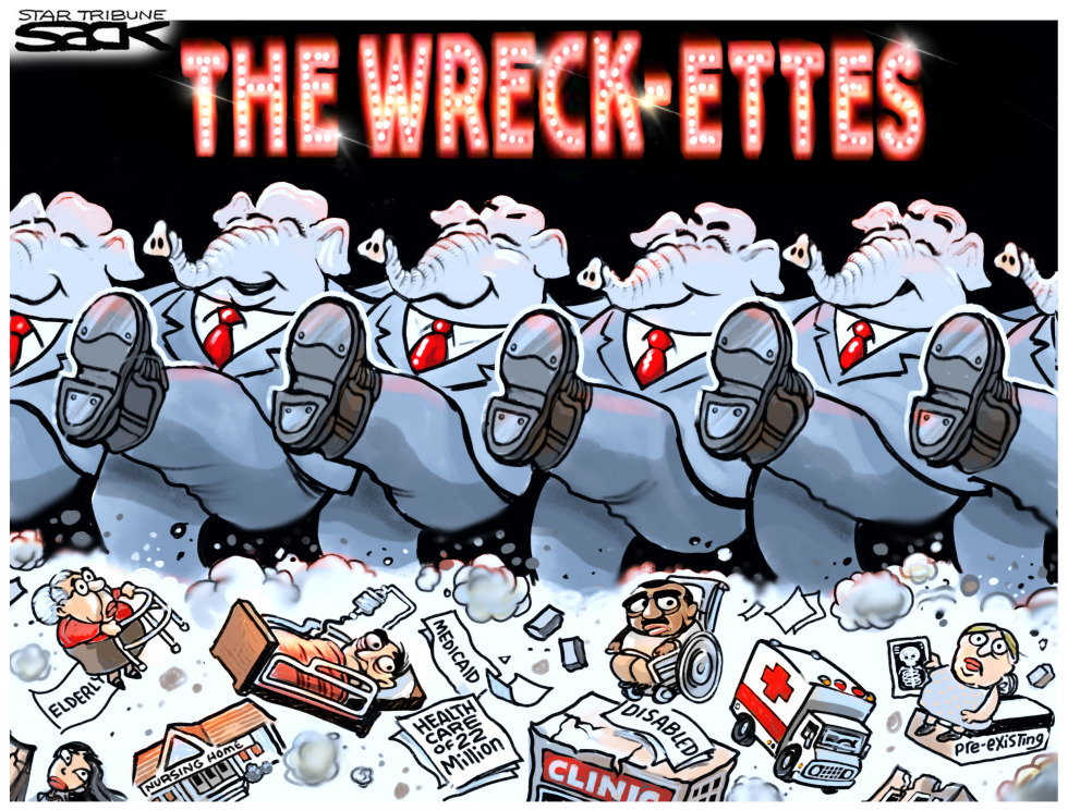  HEALTHCARE FOLLIES by Steve Sack