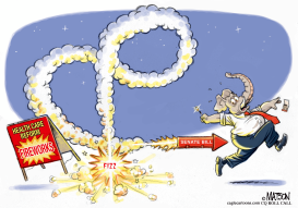 SENATE HEALTH CARE REFORM FIREWORKS MISFIRE by RJ Matson