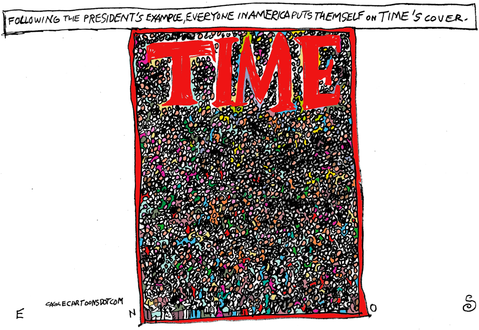  TIME COVER by Randall Enos