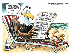 INDEPENDENCE DAY by Dave Granlund