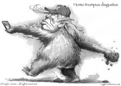 HOMO TRUMPUS by Taylor Jones