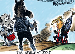 THE SPIRIT OF 2017 by Milt Priggee