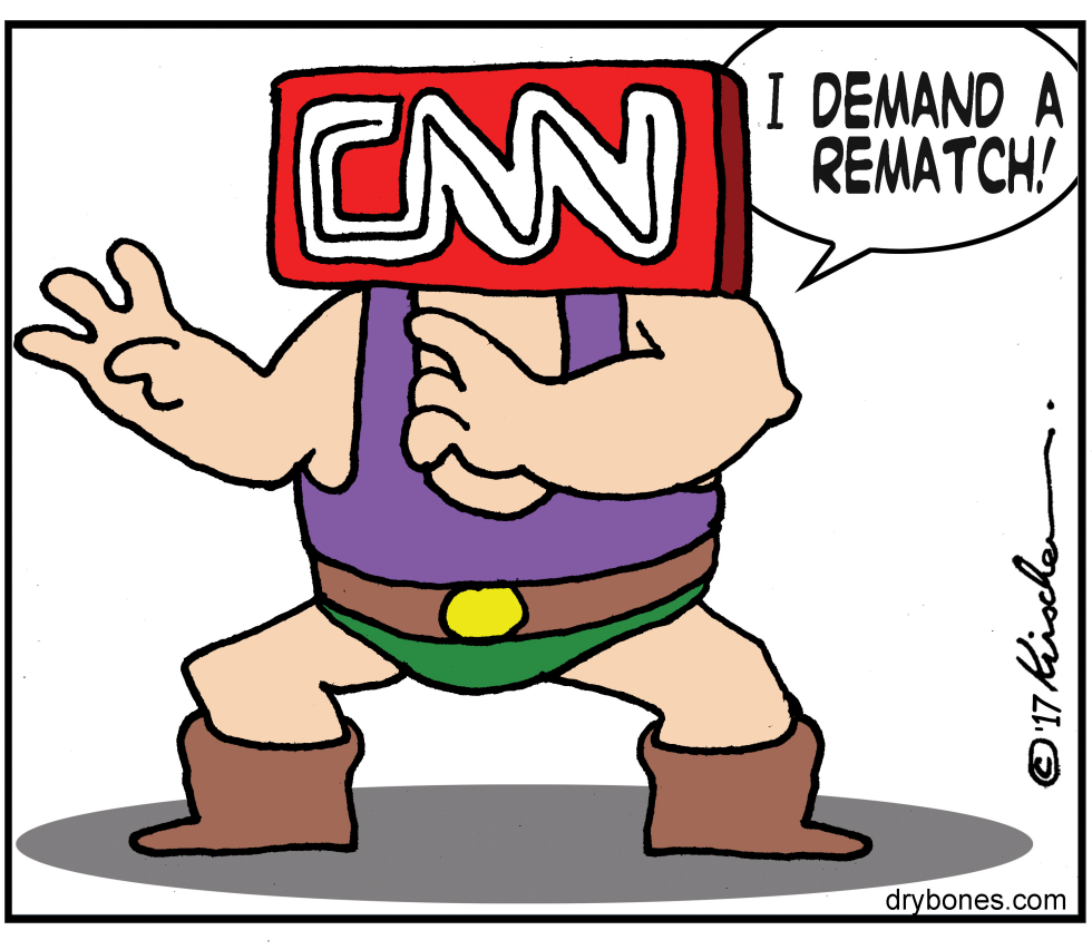  THE CNN WRESTLER by Yaakov Kirschen