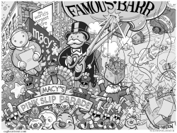 FAMOUS BARR EMPLOYEES GET PINK SLIP IN MACY'S PARADE by RJ Matson