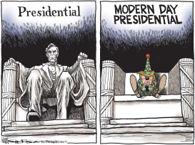 MODERN DAY PRESIDENT by Kevin Siers