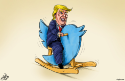 TRUMPTWITTER by Osama Hajjaj