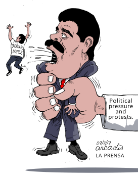 PRESSURE OVER MADURO by Arcadio Esquivel