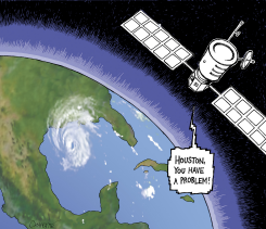 AND NOW HURRICANE RITA by Patrick Chappatte