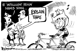 INTELLIGENT DESIGN by Milt Priggee