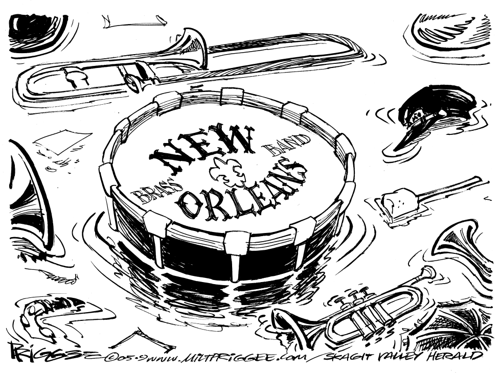  NEW ORLEANS by Milt Priggee