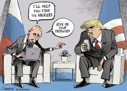 WHEN PUTIN AND TRUMP MEET by Patrick Chappatte