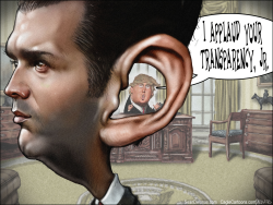 RUSSIA MEETING TRUMP JR by Sean Delonas