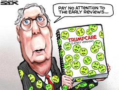 TRUMPCARE YUKS by Steve Sack