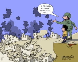 CIUDAD EGIPCIA LIBERADA DE ISIS by Arcadio Esquivel