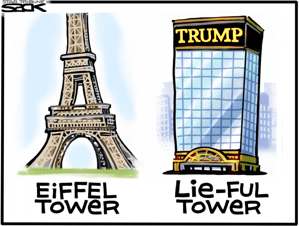  TOWER OF LIES by Steve Sack