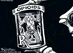 OPIOIDS by Milt Priggee