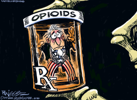 OPIOIDS by Milt Priggee