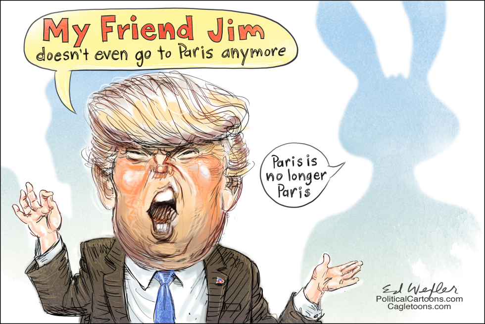  TRUMPS FRIEND JIM by Ed Wexler