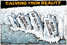 CALVING FROM REALITY by Wolverton