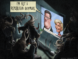 JOE SCARBOROUGH NOT A REPUBLICAN MORNING JOE by Sean Delonas